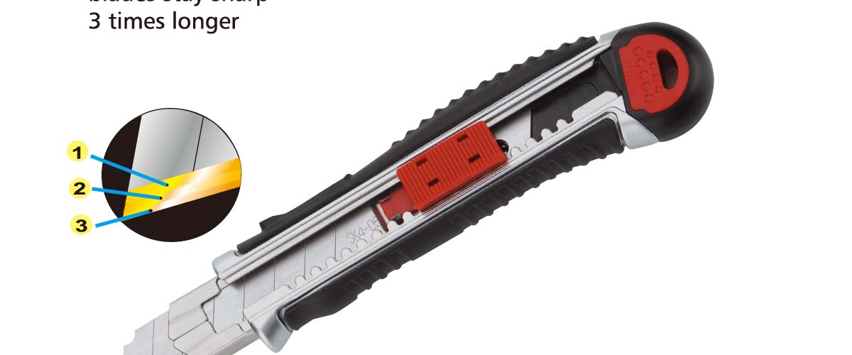 Ingco HKNS1807 Snap-Off Blade Cutter Knife (Zinc Alloy Body)